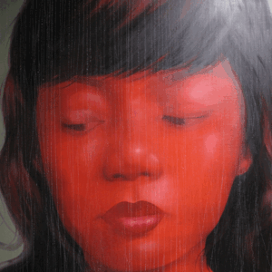 Lady With Black Hair