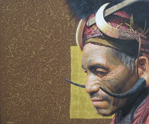 Naga Man with Buffalo Horns