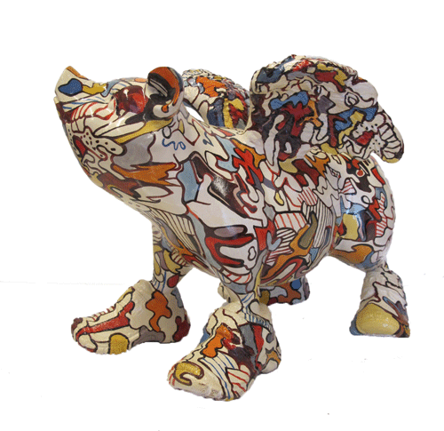 Pig can’t fly in Plimsolls – Dubuffet
