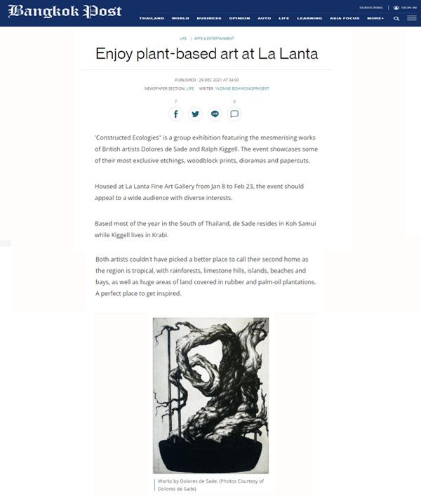 Enjoy Plant-Based Art at La Lanta