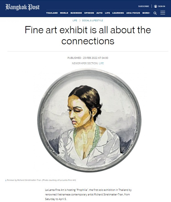 Fine art exhibit is all about the connections