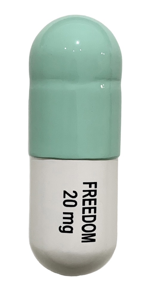 Freedom 20mg (White – Aquamarine)