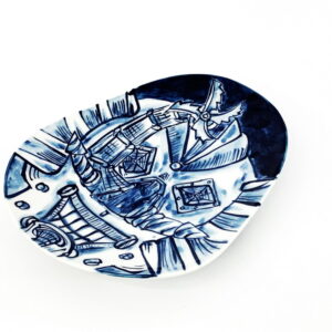 Mecha Chazilla Plate no.1