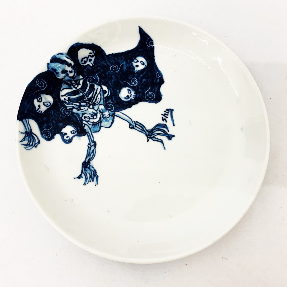 Strange Insect Plate