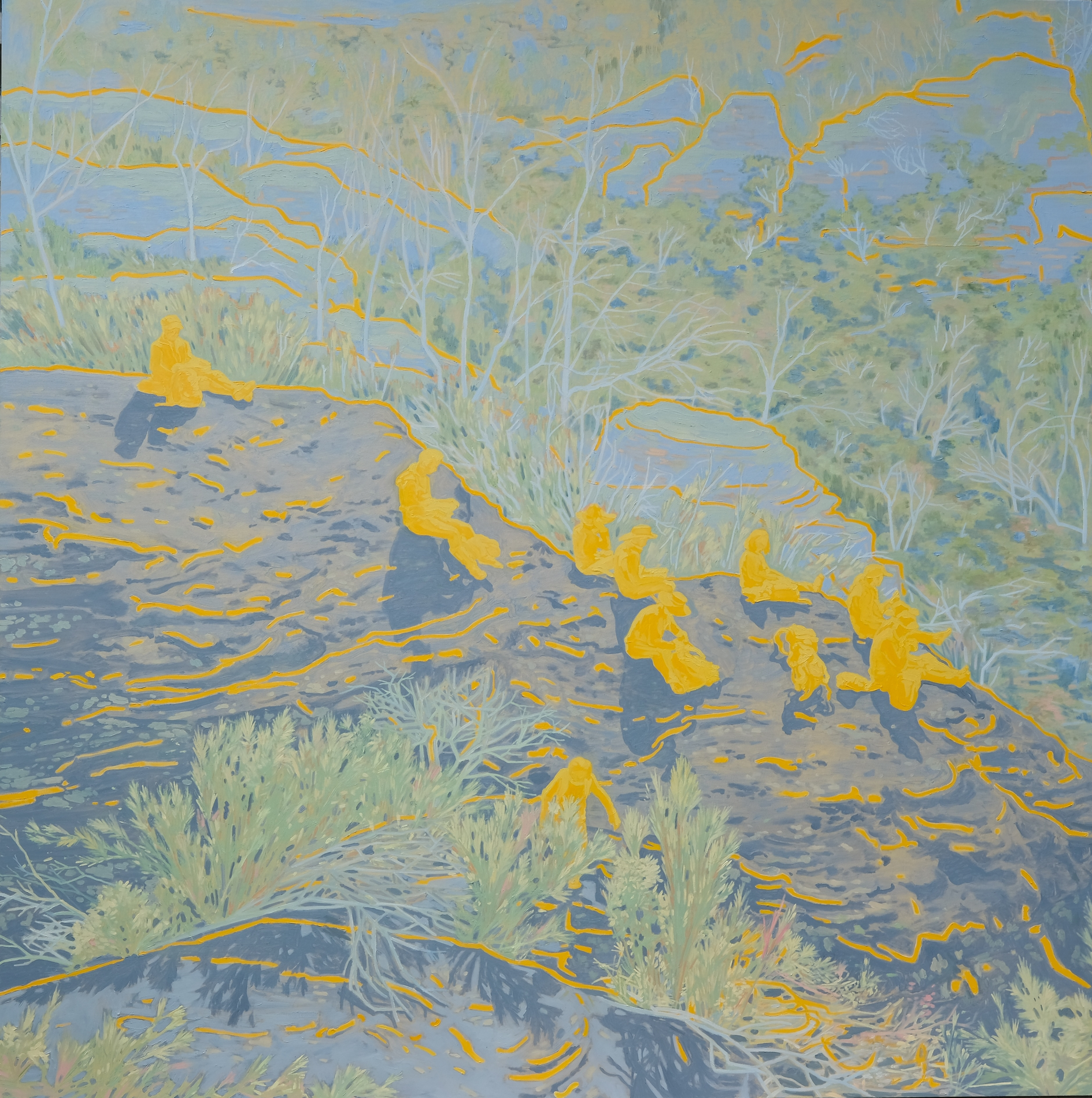 Lunch in Gardens of Stone