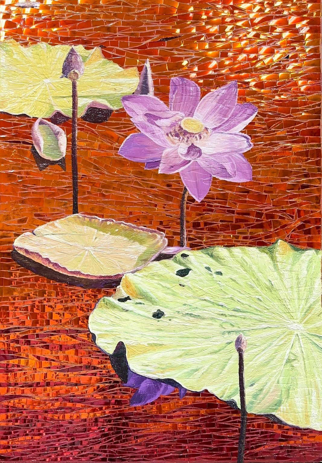 ความสงบในแสงสีส้ม (Peace in the orange light)