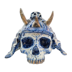 Samurai Helmet Skull #2