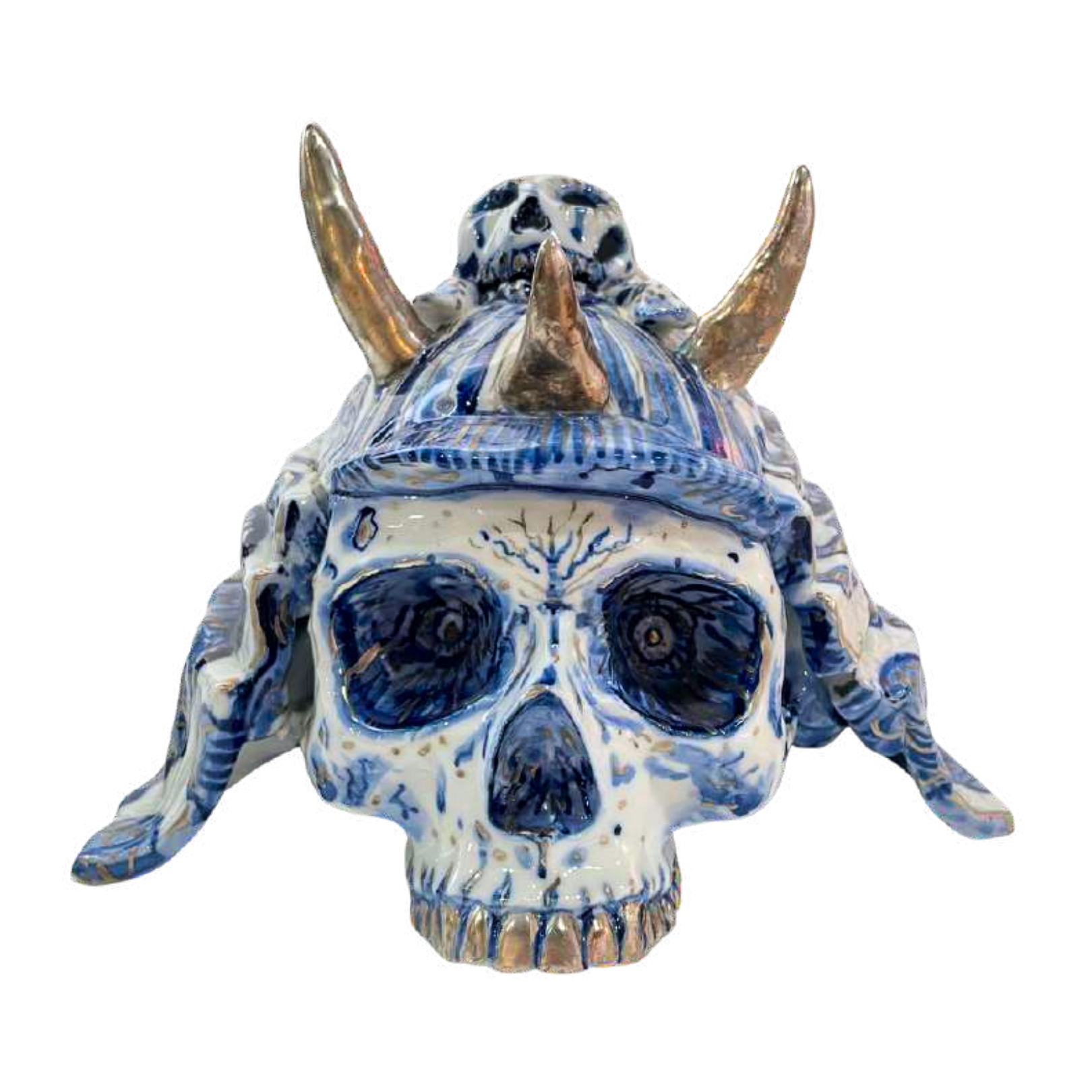 Samurai Helmet Skull #2