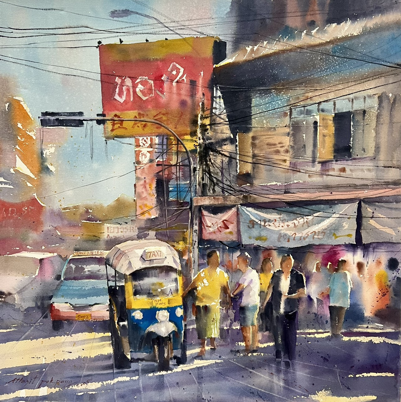 Raining in Bangkok 2