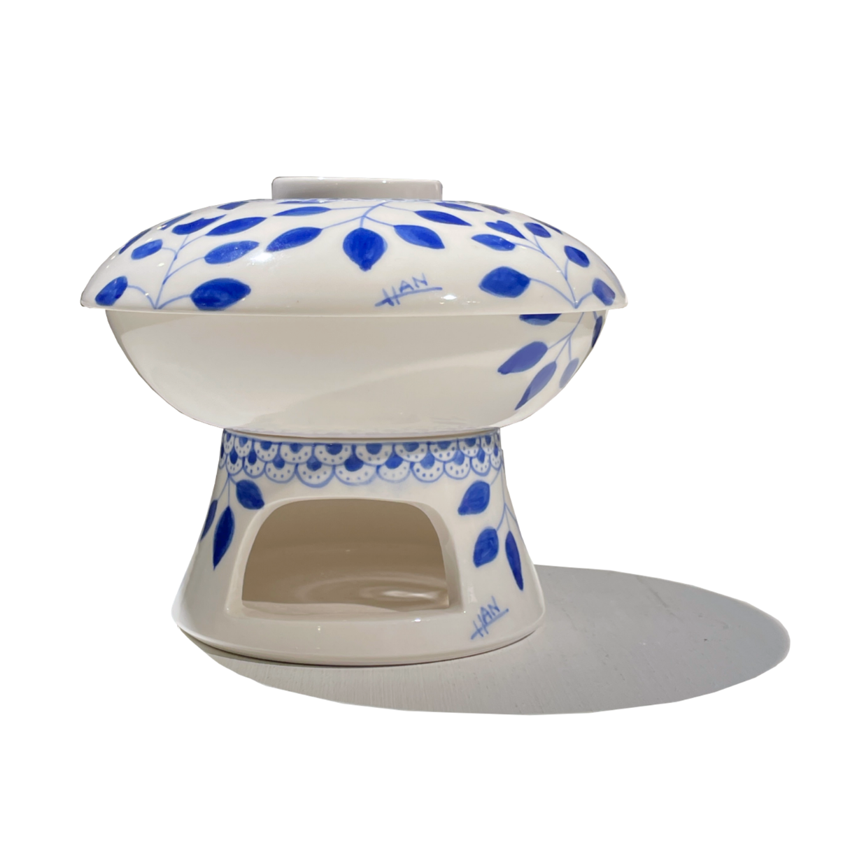 Bowl with warmer